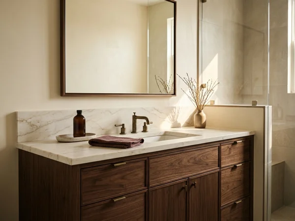 Matching standard vanity SKU