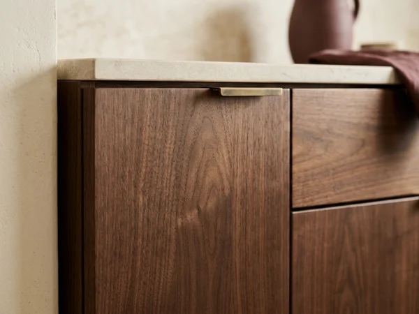 Solid wood flat-slab cabinet door sample